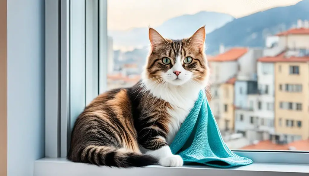 Katzennetz für Fenster und Balkon