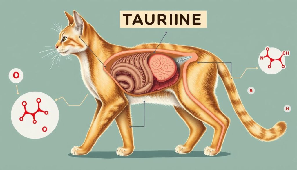 Taurinproduktion bei Katzen