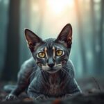 Katzenrasse Lykoi   Werwolf-Katze