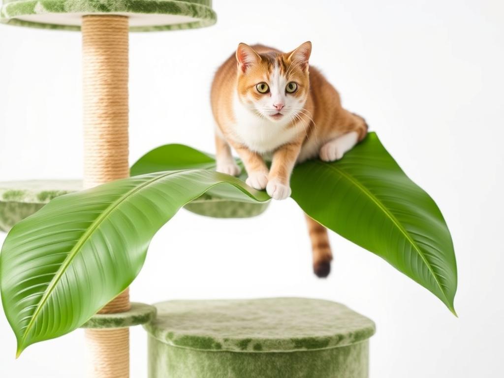 Karlie Flamingo Banana Leaf III Kratzbaum mit Bananenblättern Karlie Flamingo Banana Leaf III Kratzbaum mit Bananenblättern
