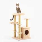 RHRQuality Kilimandjaro Kratzbaum mit extra dicken Stämmen für große Katzen