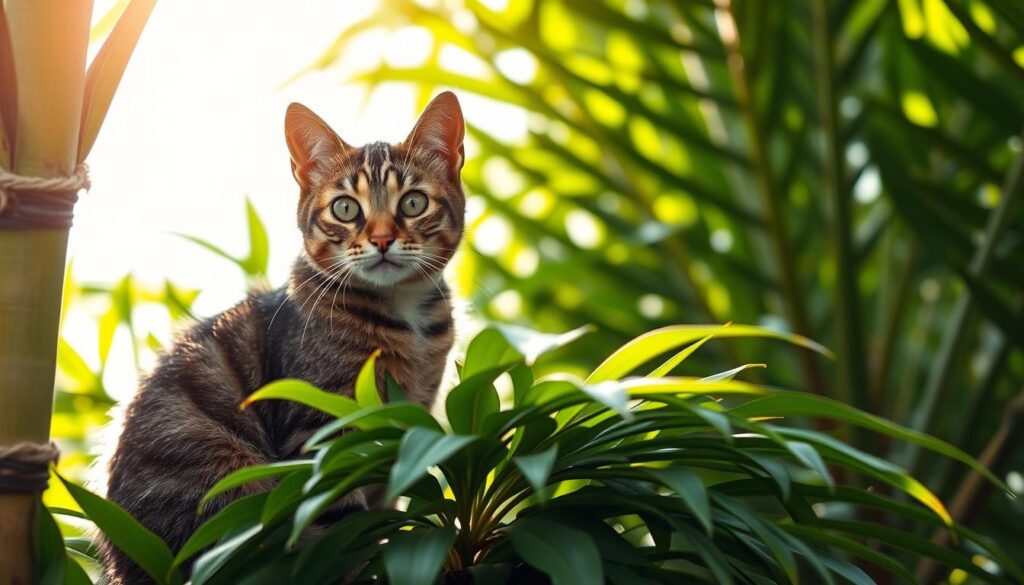 Gummibaum Katze