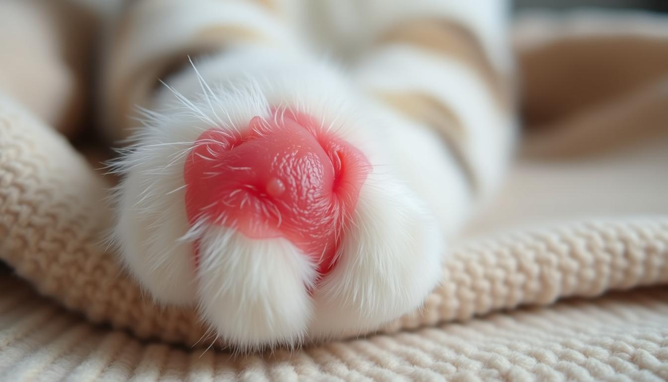 Katze Wespenstich