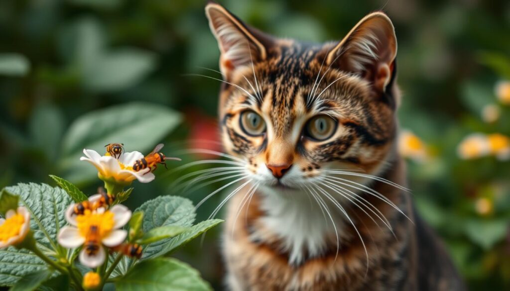 Vorbeugung Wespenstiche Katzen