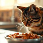 katze riecht am futter aber frisst nicht