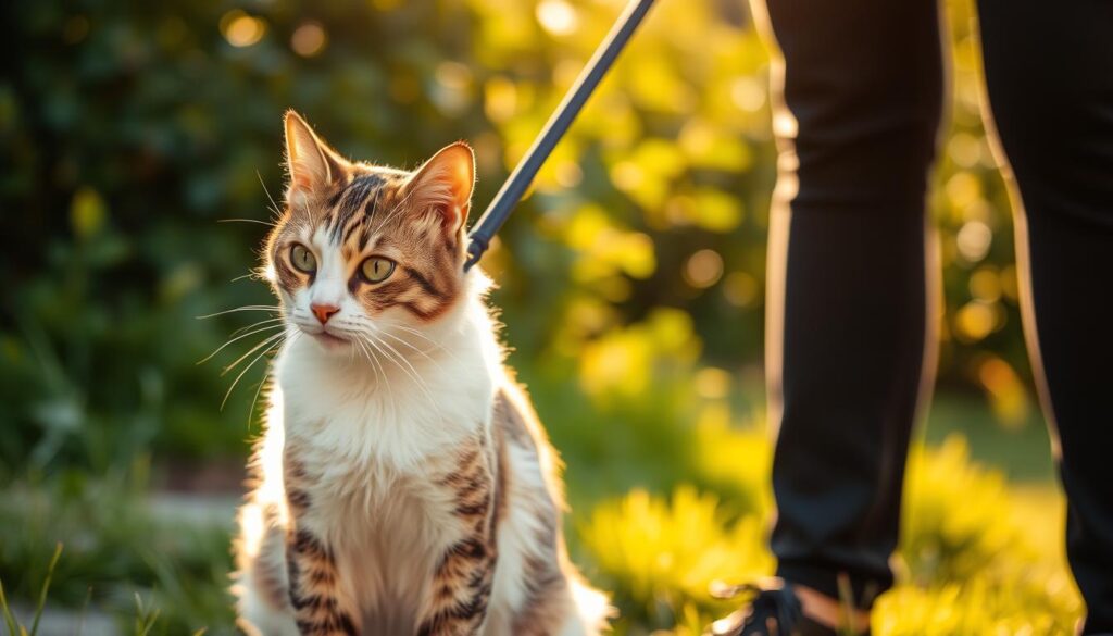 Katze anleine gewöhnen anleitung