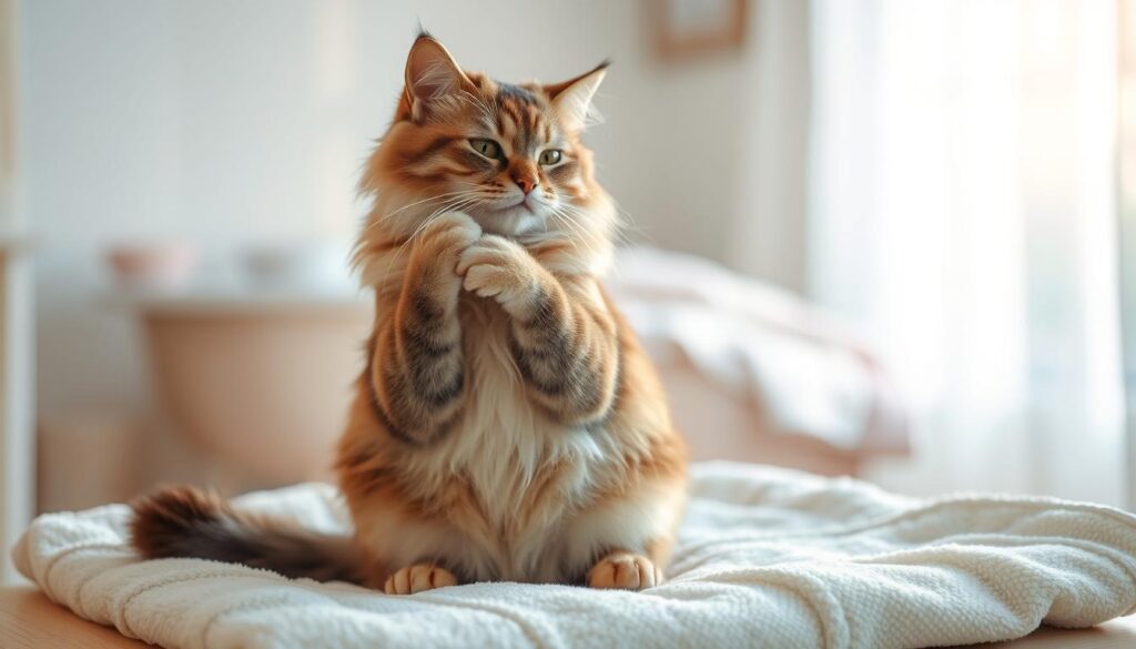 Katzen Fellpflege