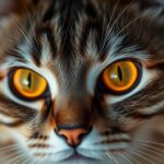 Katzenaugen Katze