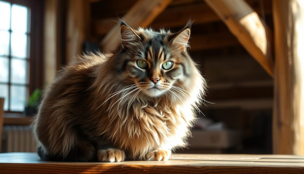 Pflege der Norwegischen Waldkatze