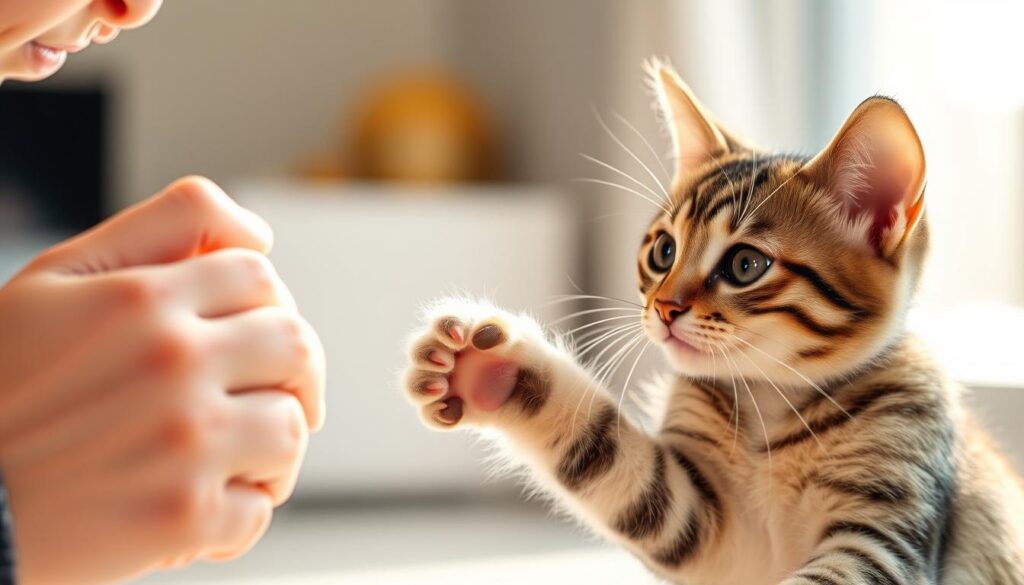 Training Katze beißverhalten ändern