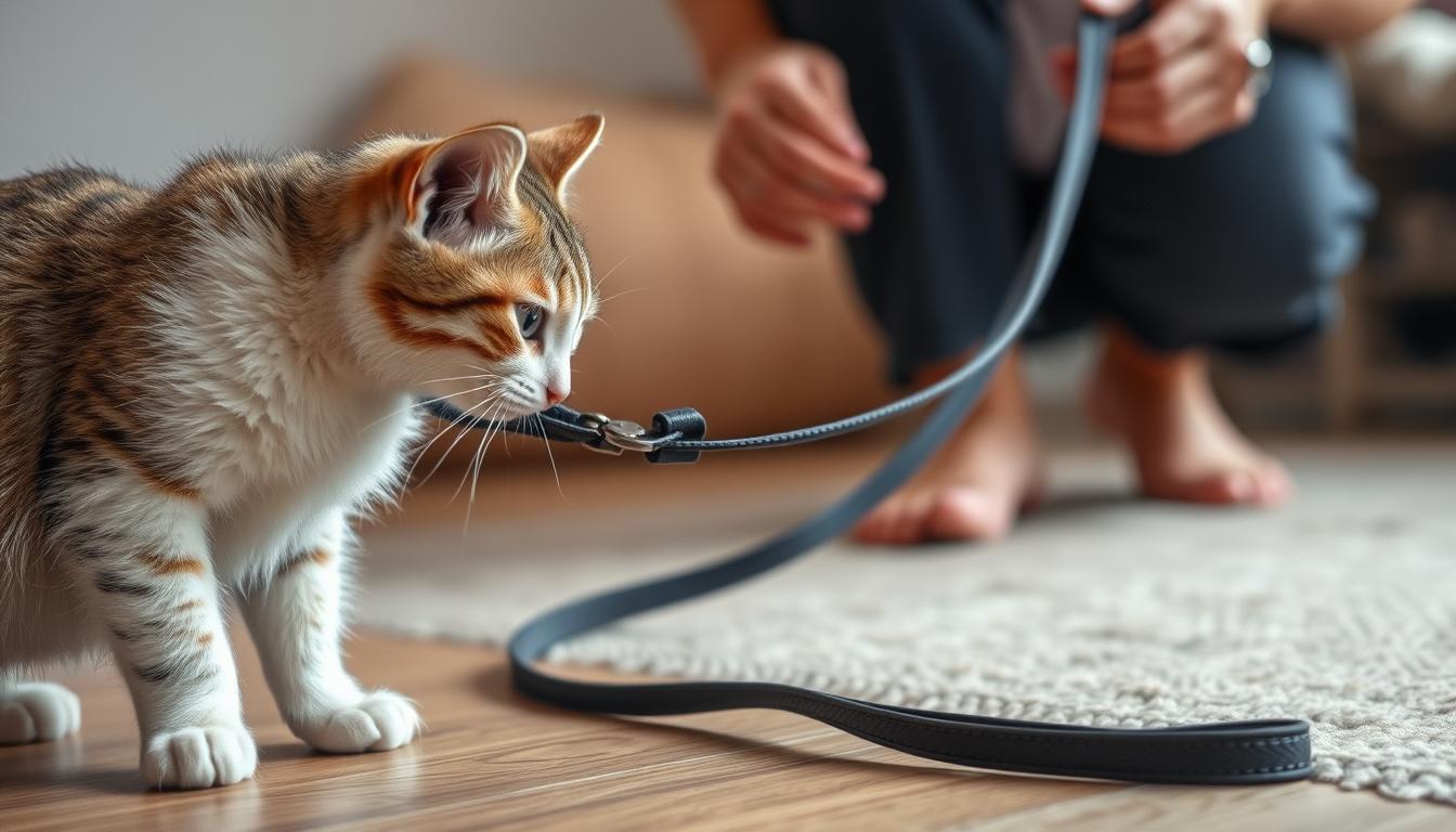 katze an leine gewöhnen