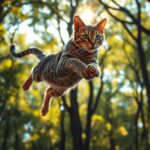 wie hoch können katzen springen