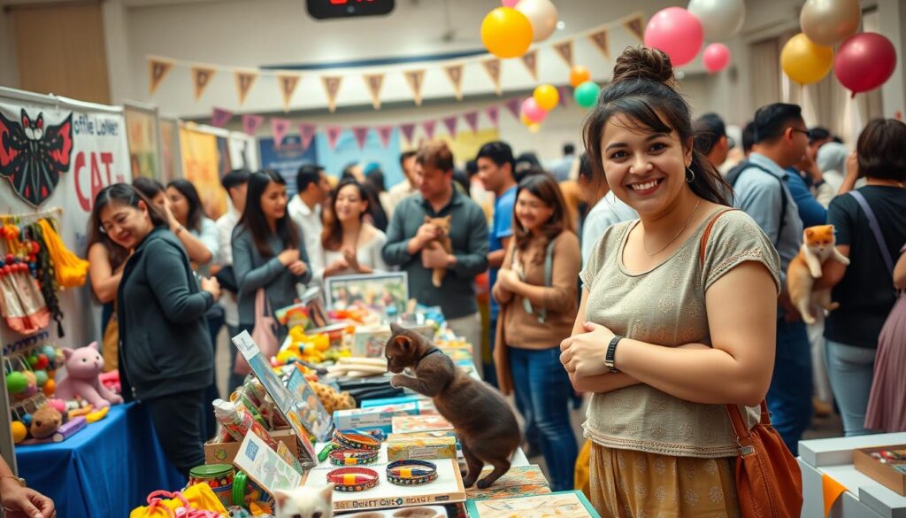 Geschenkideen für Katzenliebhaber bei Katzenveranstaltungen Geschenkideen für Katzenliebhaber bei Katzenveranstaltungen